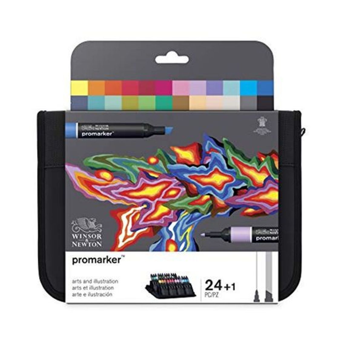 Productos Winsor & Newton ProMarker - Pack de 24 rotuladores de diseño Arte