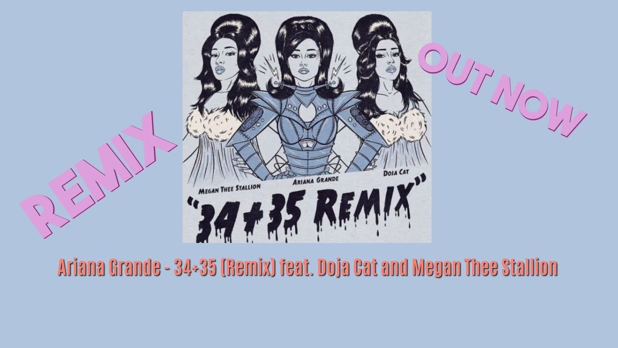 Music 34+35 Remix (feat. Doja Cat, Megan Thee Stallion) - Remix