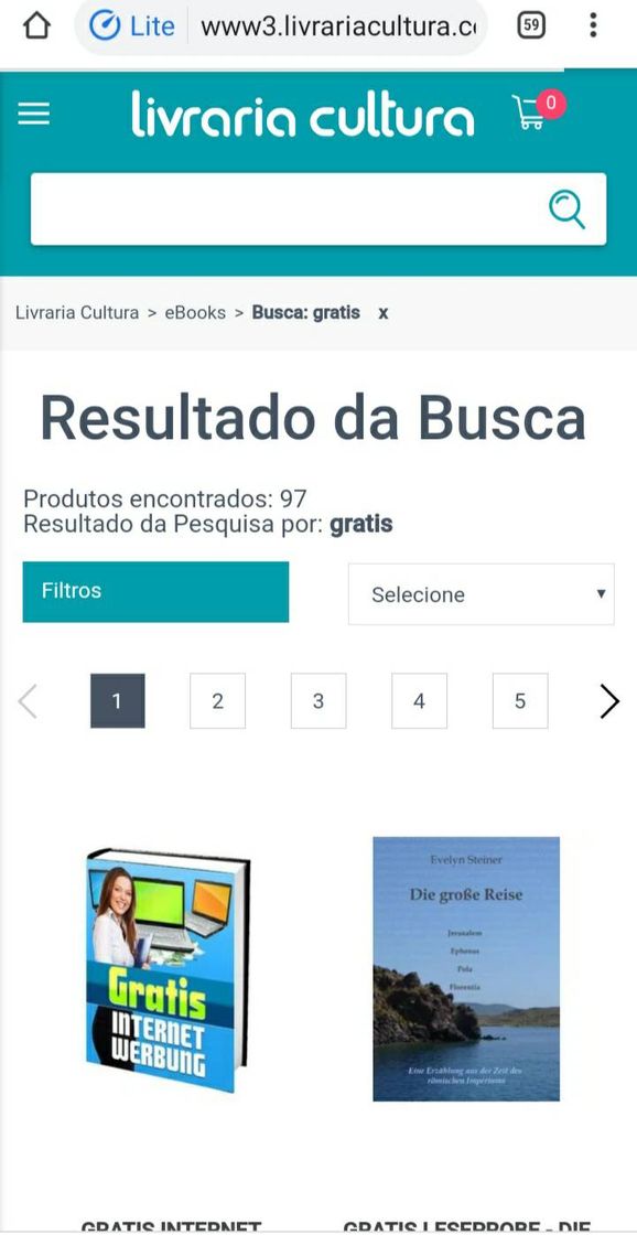 Fashion Site pra ler livros online e Grátis 