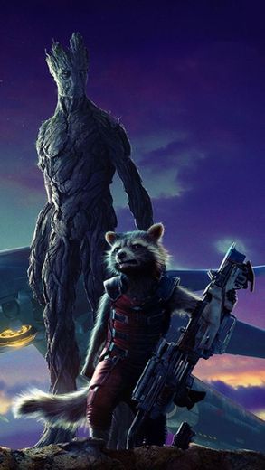 Groot and Rocket 