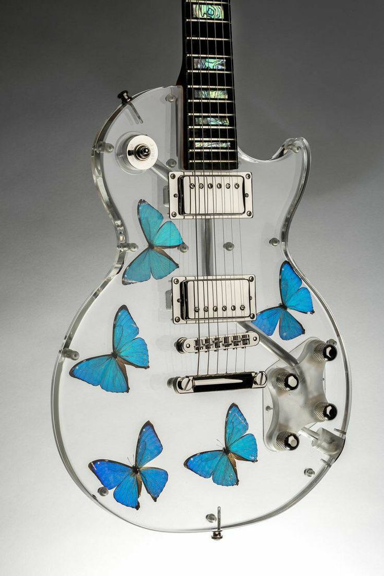 Fashion guitarra - borboleta