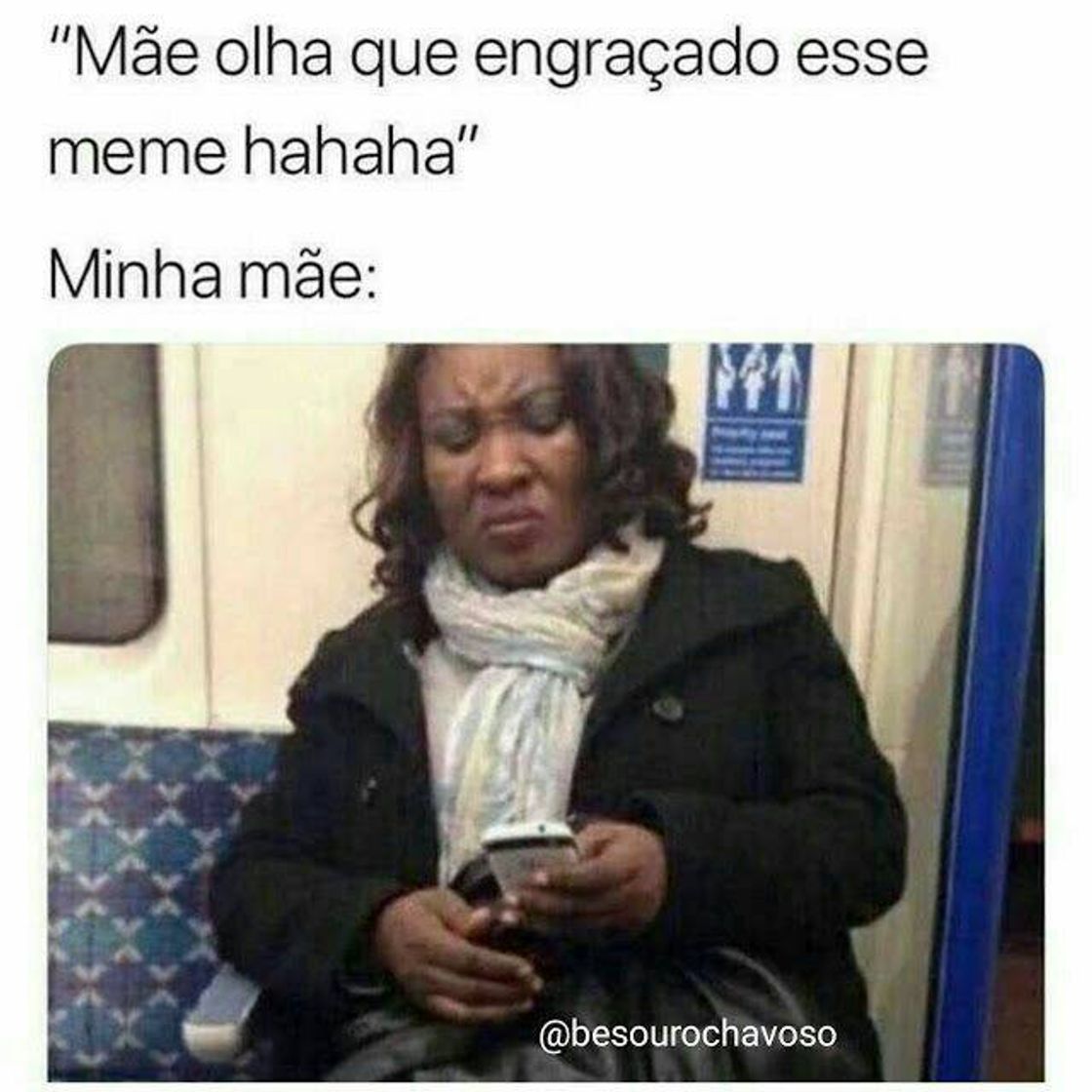 Fashion mãe não tem o msm humor que a gente 