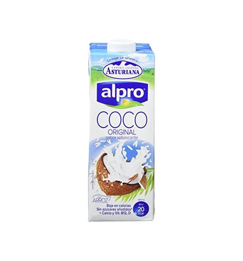 Alpro Central Lechera Asturiana Bebida de Coco con Arroz - Paquete de