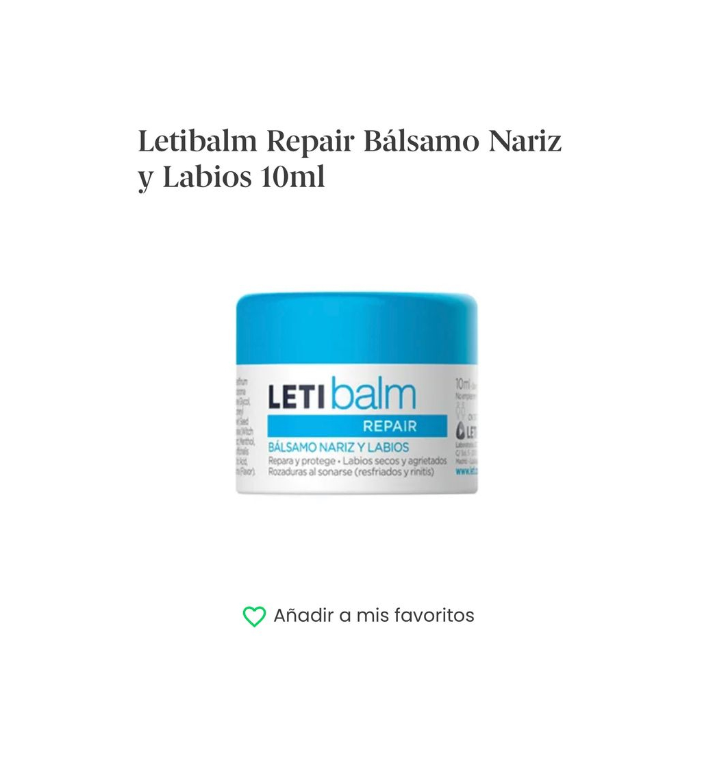 Beauty bálsamo labial LETIBALM