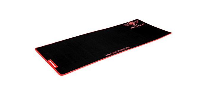 Electronics Spirit Of Gamer Skull Spirit XXL Negro, Rojo - Alfombrilla de ratón