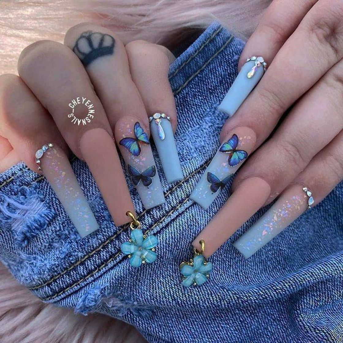 Fashion Unhas butterfly 🦋🤎