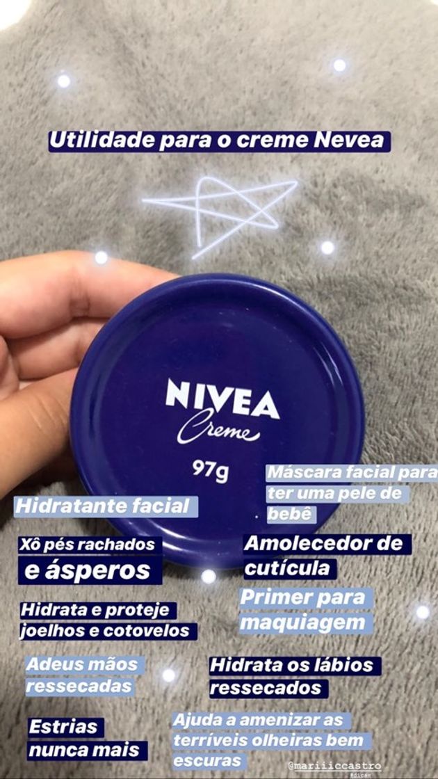 Social creme nívea 