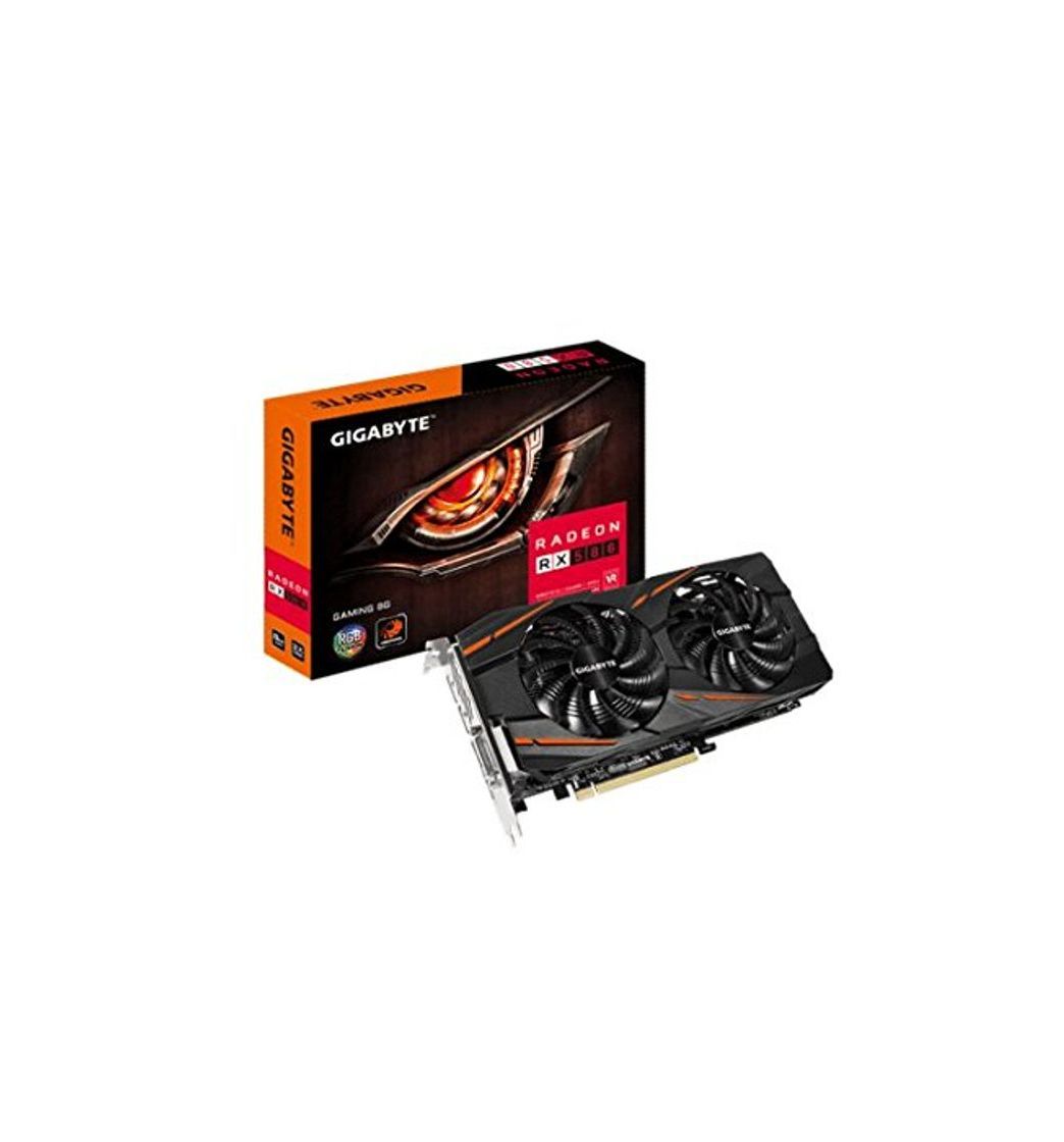 Electrónica Gigabyte GV-RX580GAMING-8GD - Tarjeta Gráfica