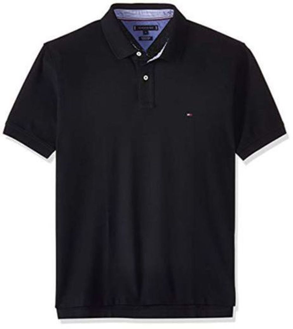 Social Tommy Hilfiger Core Hilfiger Regular Polo, Negro