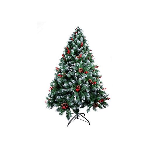 AGM Árbol de Navidad Artificial, árbol de Navidad Verde Abeto, Agujas de