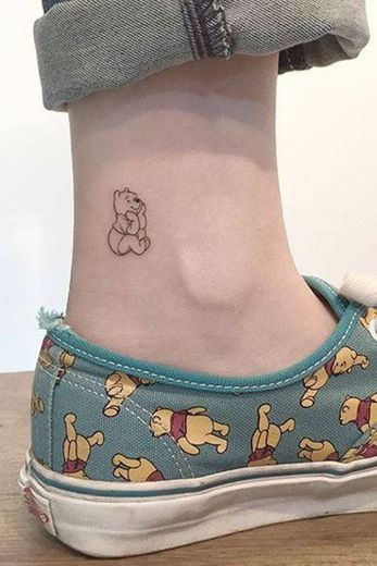 Tatuagem ursinho Pooh