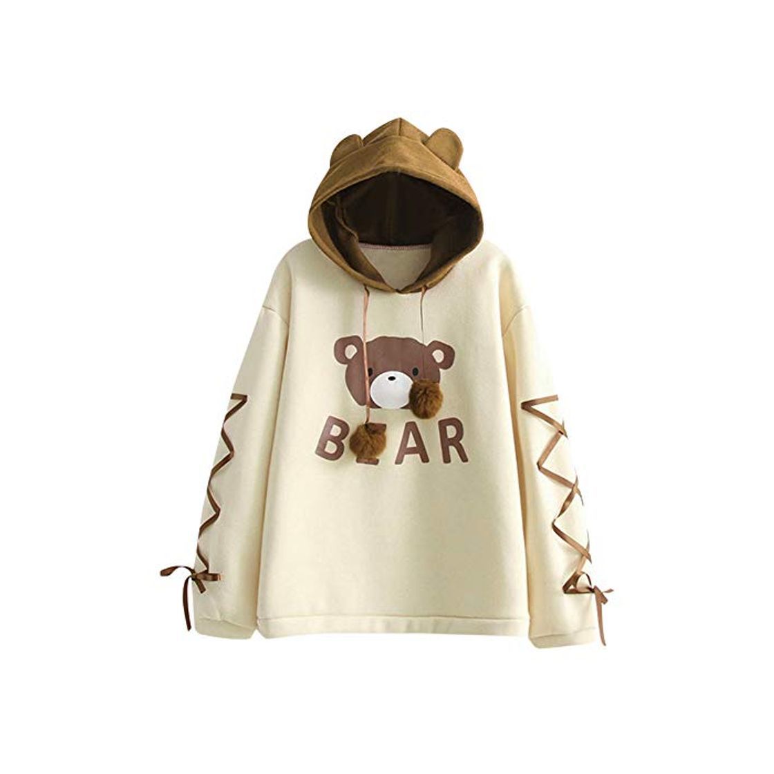 Social Sudadera Mujer Capucha, K-Youth Mujer Sudaderas con Capucha Manga Larga Sudaderas Tumblr