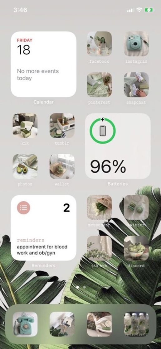 Social organização ios 14