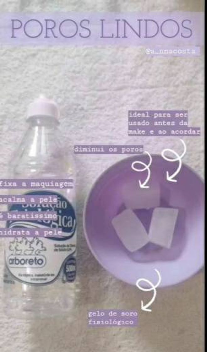 Social Receitinha para os poros