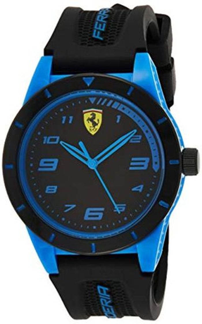 Fashion Ferrari Reloj Analógico para Hombre de Cuarzo con Correa en Nylon 830622