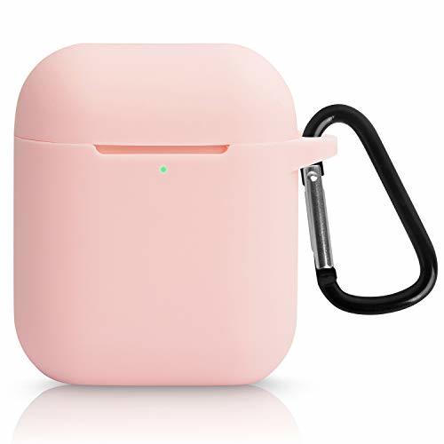 Lugares Estuche AirPods, Funda Protectora de Silicona Resistente a Prueba de choques WATACHE