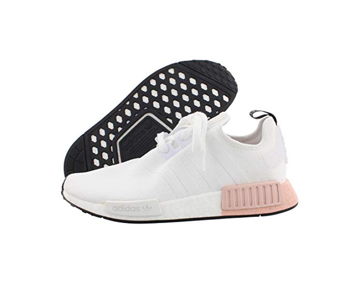 Fashion adidas Originals NMD_R1, Zapatillas para Correr Hombre, Color Blanco y Rosa al