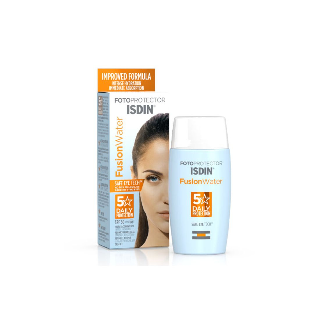 Product FOTOPROTECTOR ISDIN FUSION WATER SPF 50+ SAFE