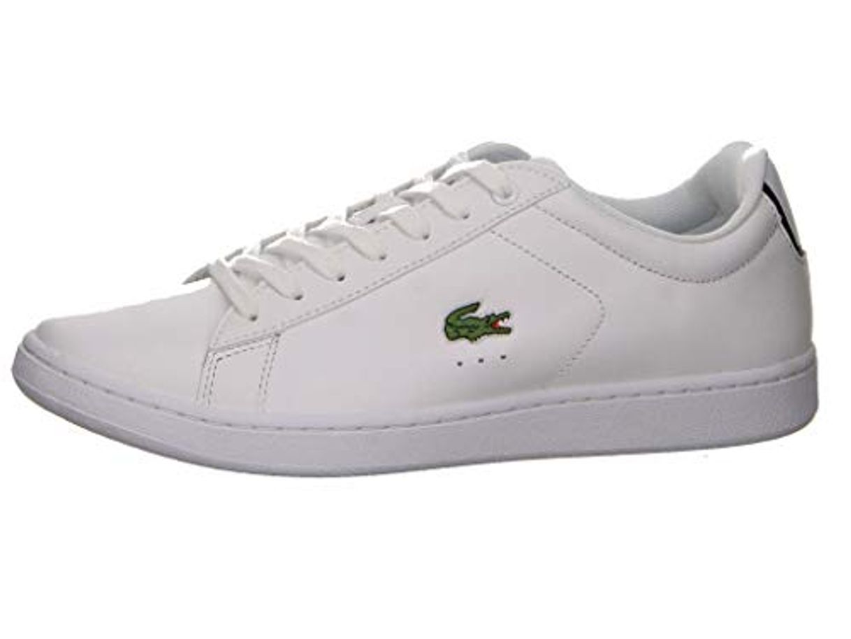 Social Lacoste Carnaby EVO BL 1 SPM, Zapatillas para Hombre, Blanco