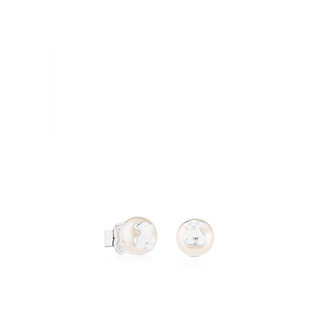 Fashion TOUS Bear - Pendientes de Plata sobre Perlas Cultivadas 0