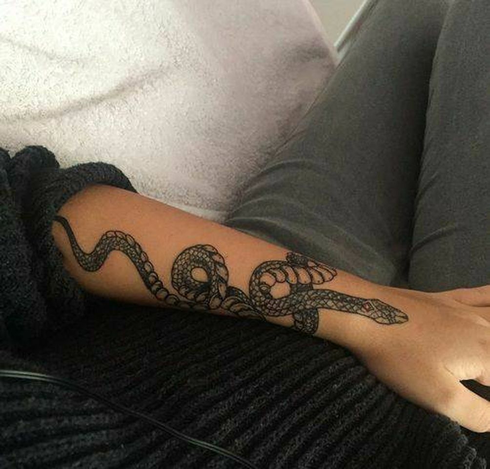 Fashion Tatuagem cobra