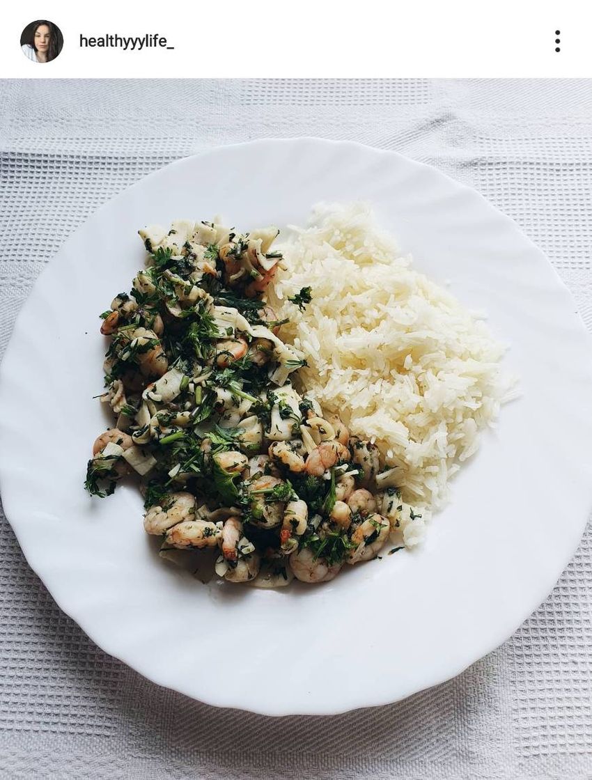 Fashion Camarão e delícias do mar com arroz 🦐