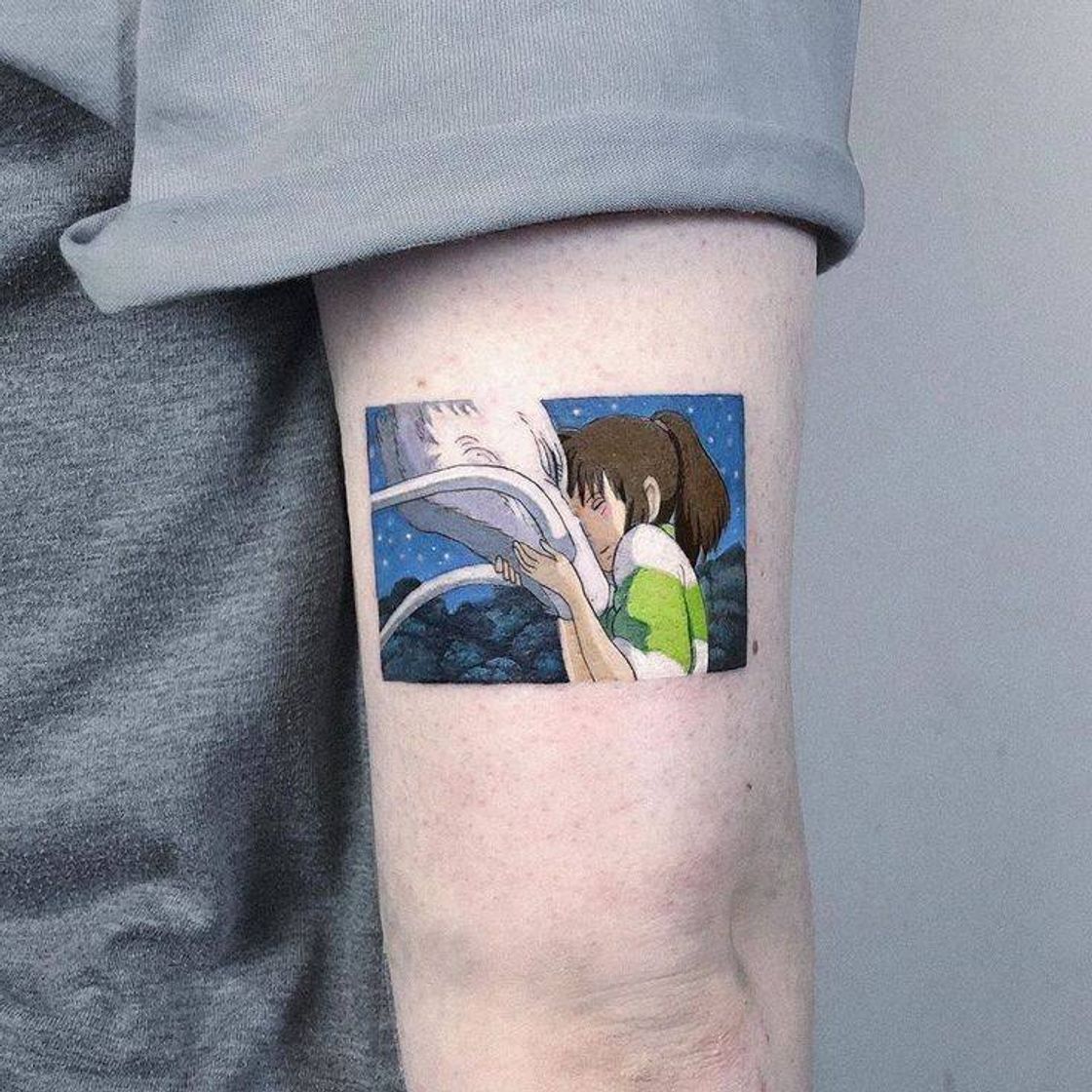 Fashion tatoo  a viagem de Chihiro