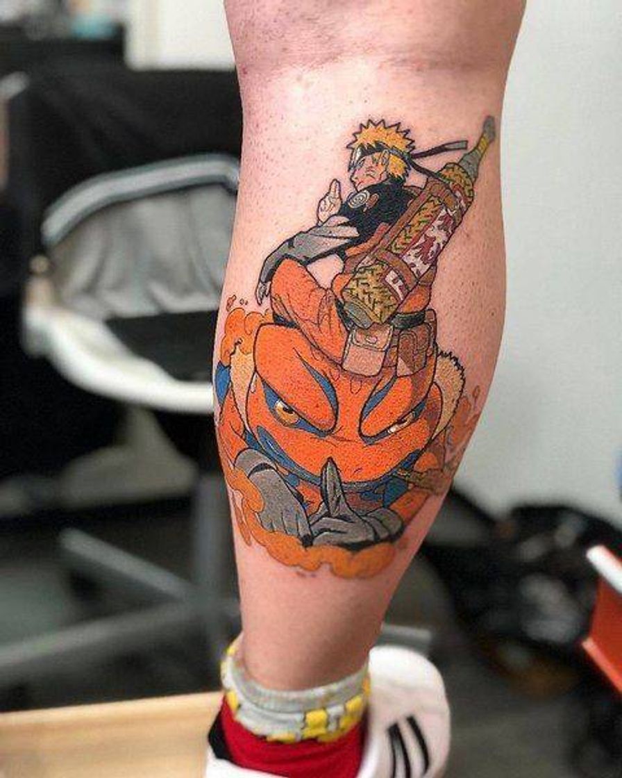 Fashion Naruto tatuagem 