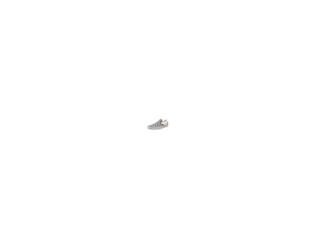 Fashion Vans Classic Slip-On - Mocasines Unisex, Color Blanco