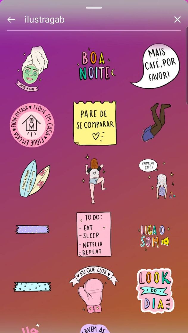 Social GIFS do Instagram 