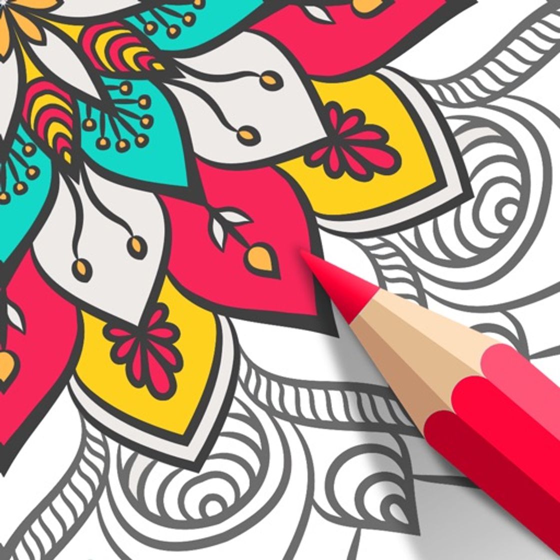 App Adult Coloring Book | COLORS