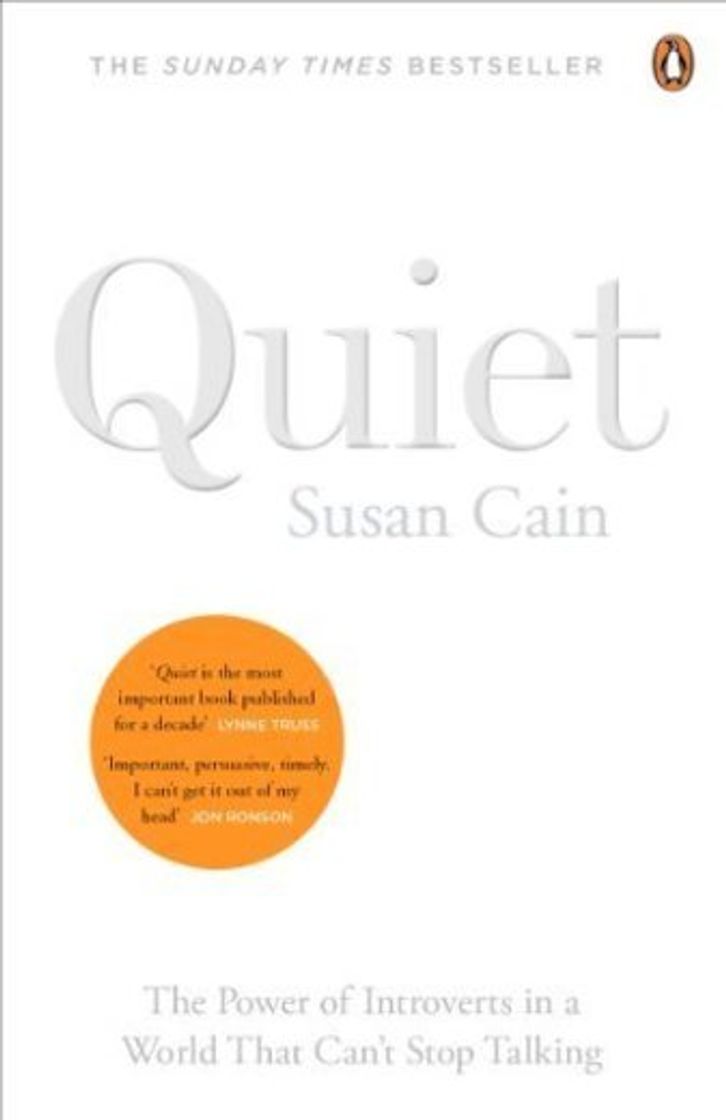 Book Quiet: The Power of Introverts in a World That Can't Stop Talking