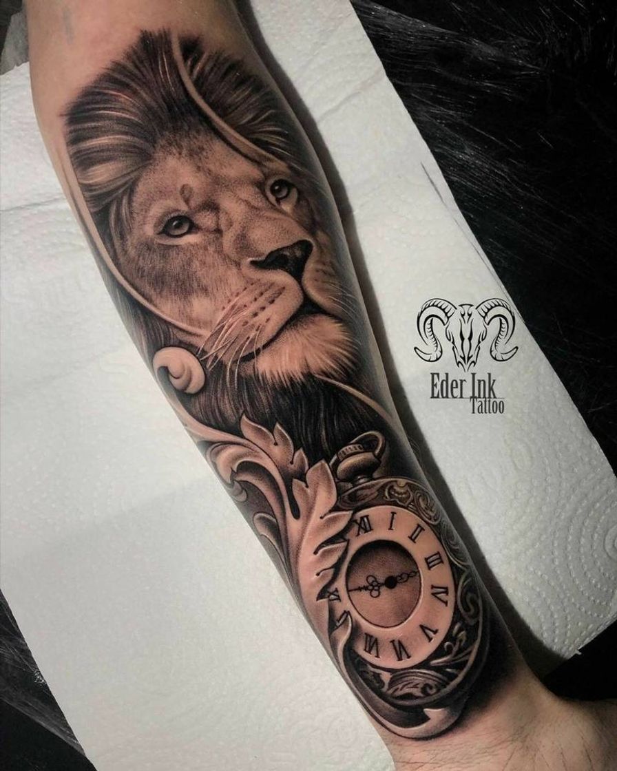 Moda Tatuagem Leão ♌