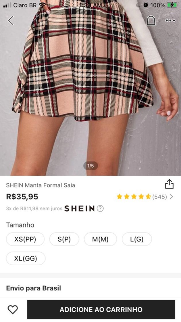 Fashion shein skirt🤍