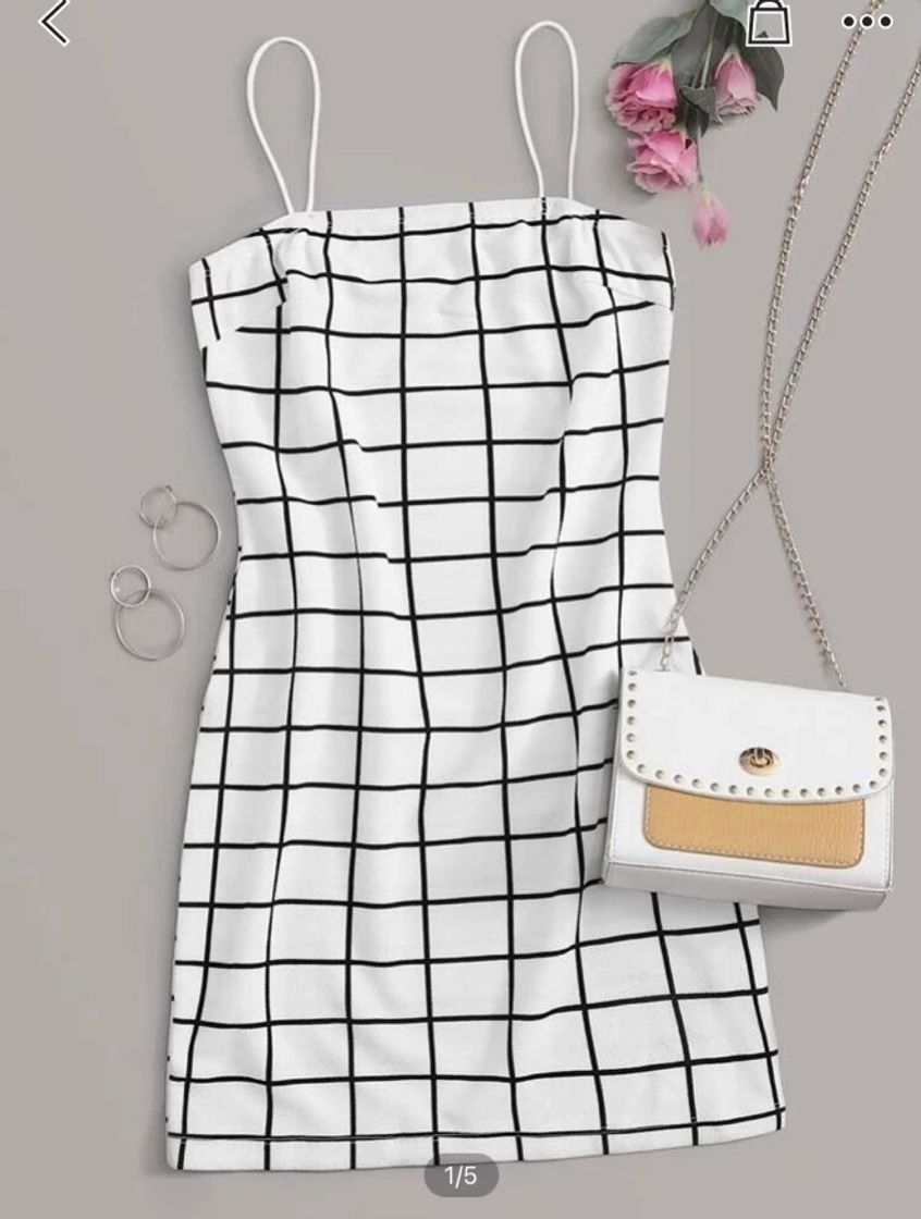 Fashion dress white shein