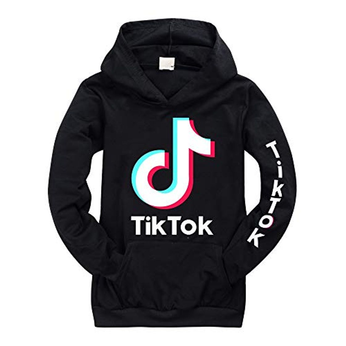 Moda LENI Sudadera para niña TIK Tok con Capucha para Deportes al Aire