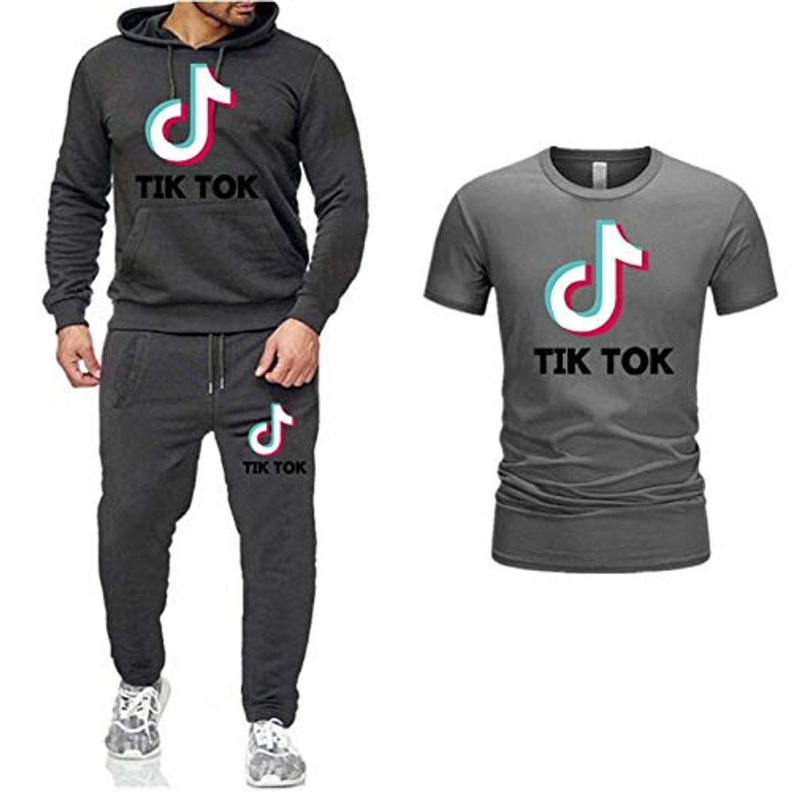 Fashion TIK TOK Hoodie Sweater Pants T