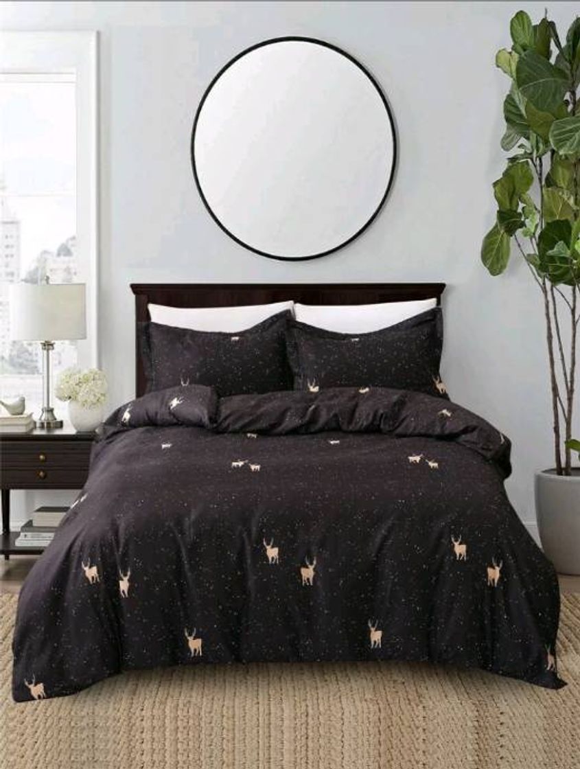 Moda Conjunto de lençóis para cama 