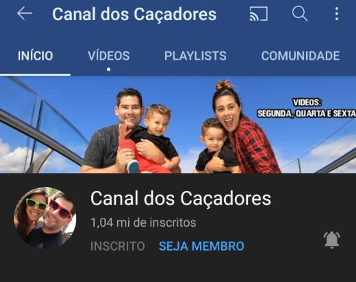 Social Canal dos caçadores.