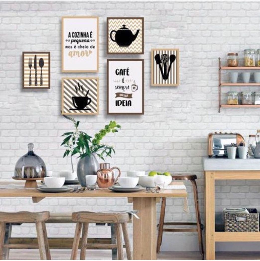 Moda Quadros decorativos para cozinha 😍