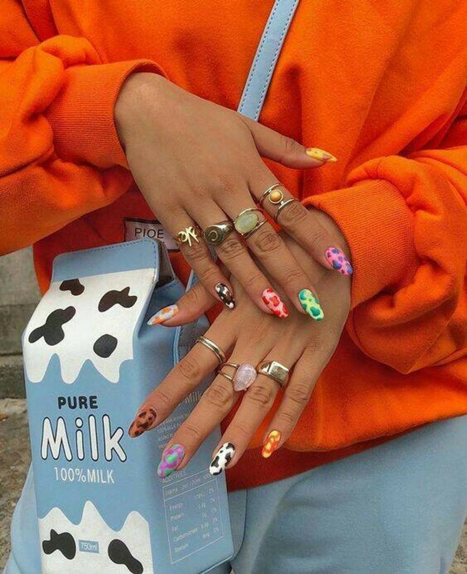 Moda ideas nails aesthetic💓