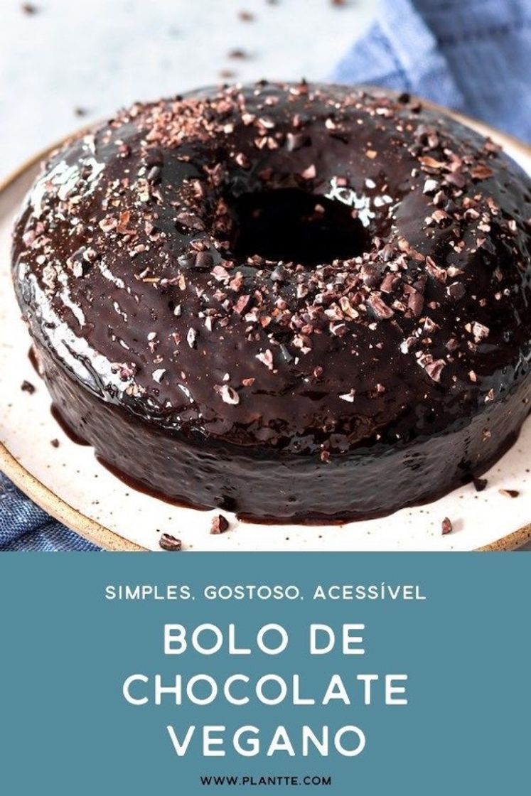 Social Bolo de chocolate vegano 