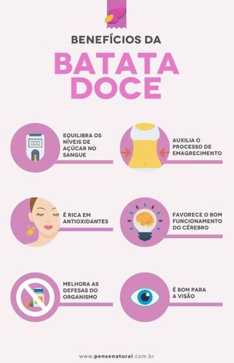 Benefícios da batata doce 