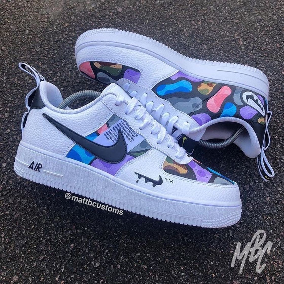 Fashion AIR FORCE 1 custumizado 