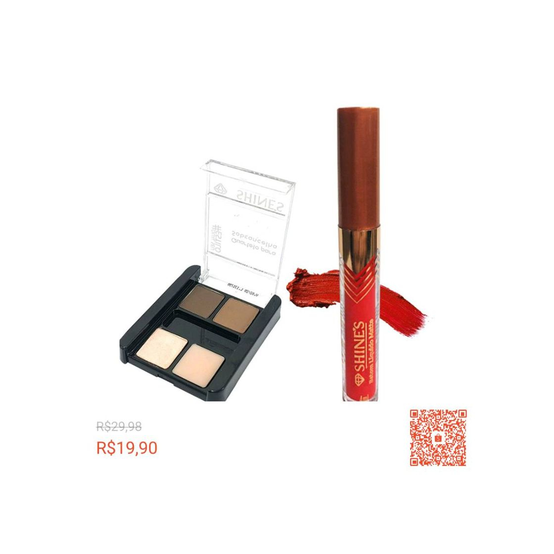 Producto Kit Paleta Quarteto Sobrancelha