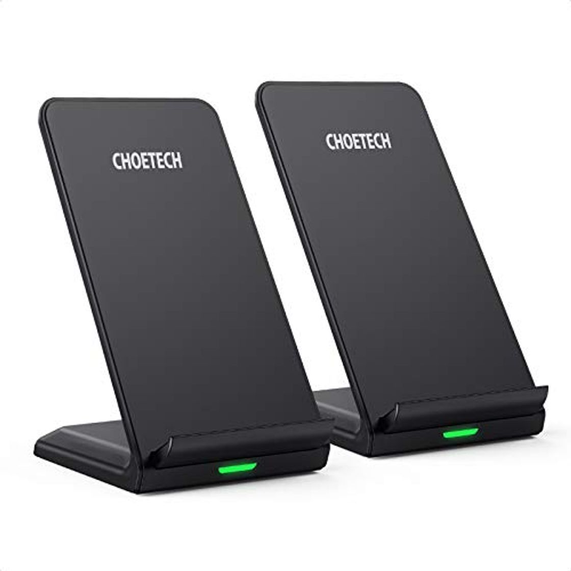 Social CHOETECH Cargador Inalámbrico, Wireless Charger[2 Pack], Carga Rápida 7.5