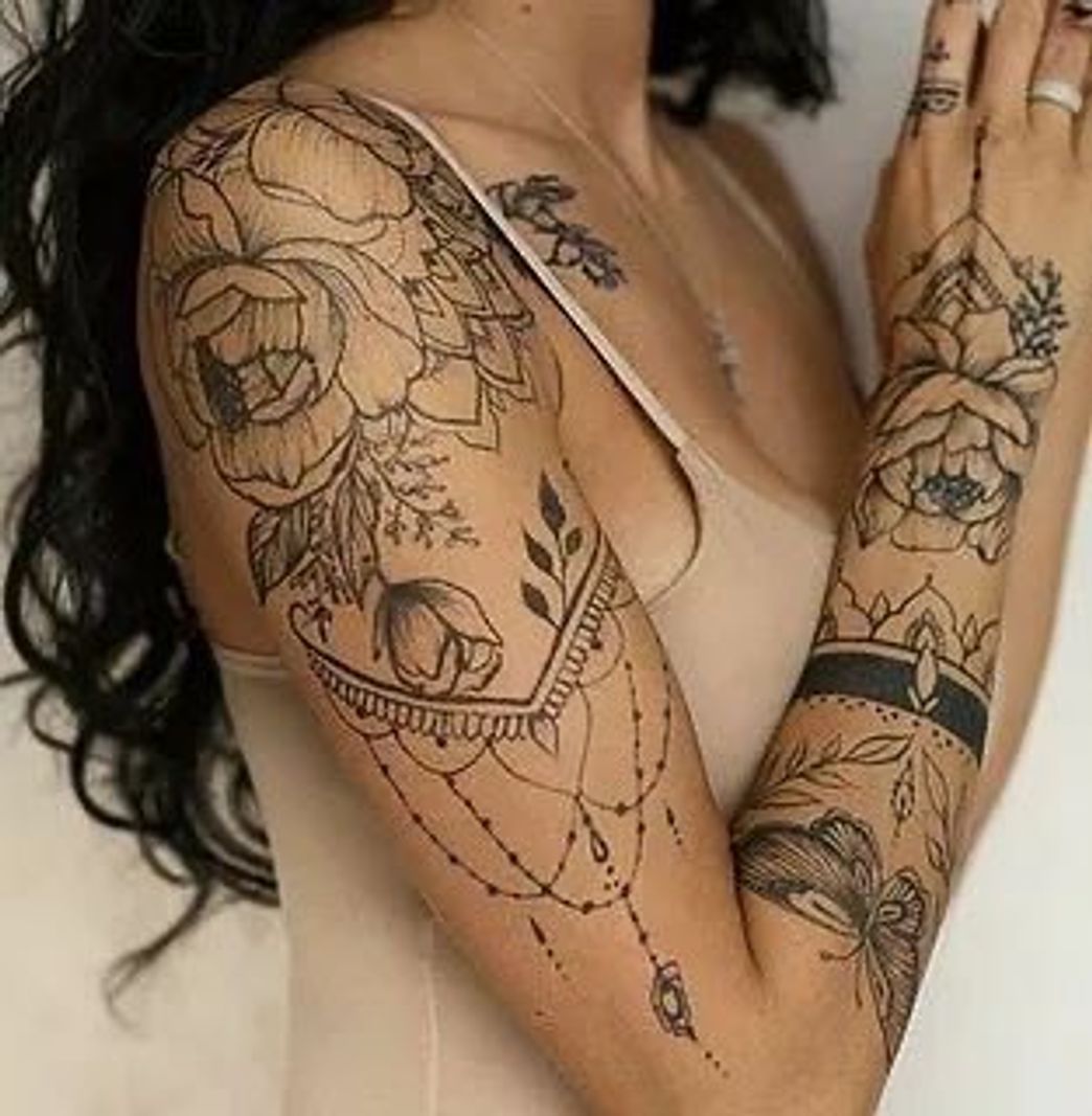 Moda Tatuagem indiana 