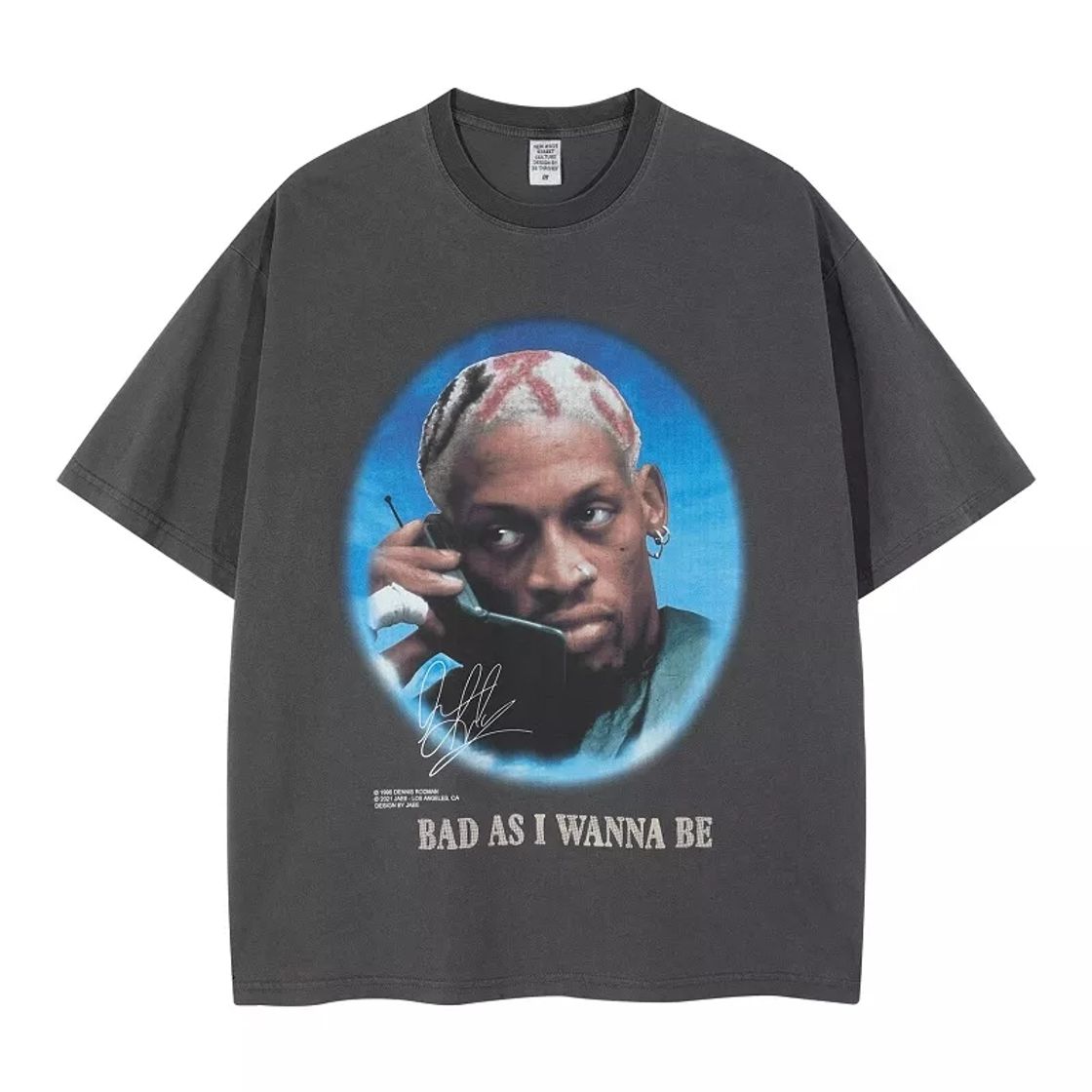 Fashion Camiseta Dennis Rodman 