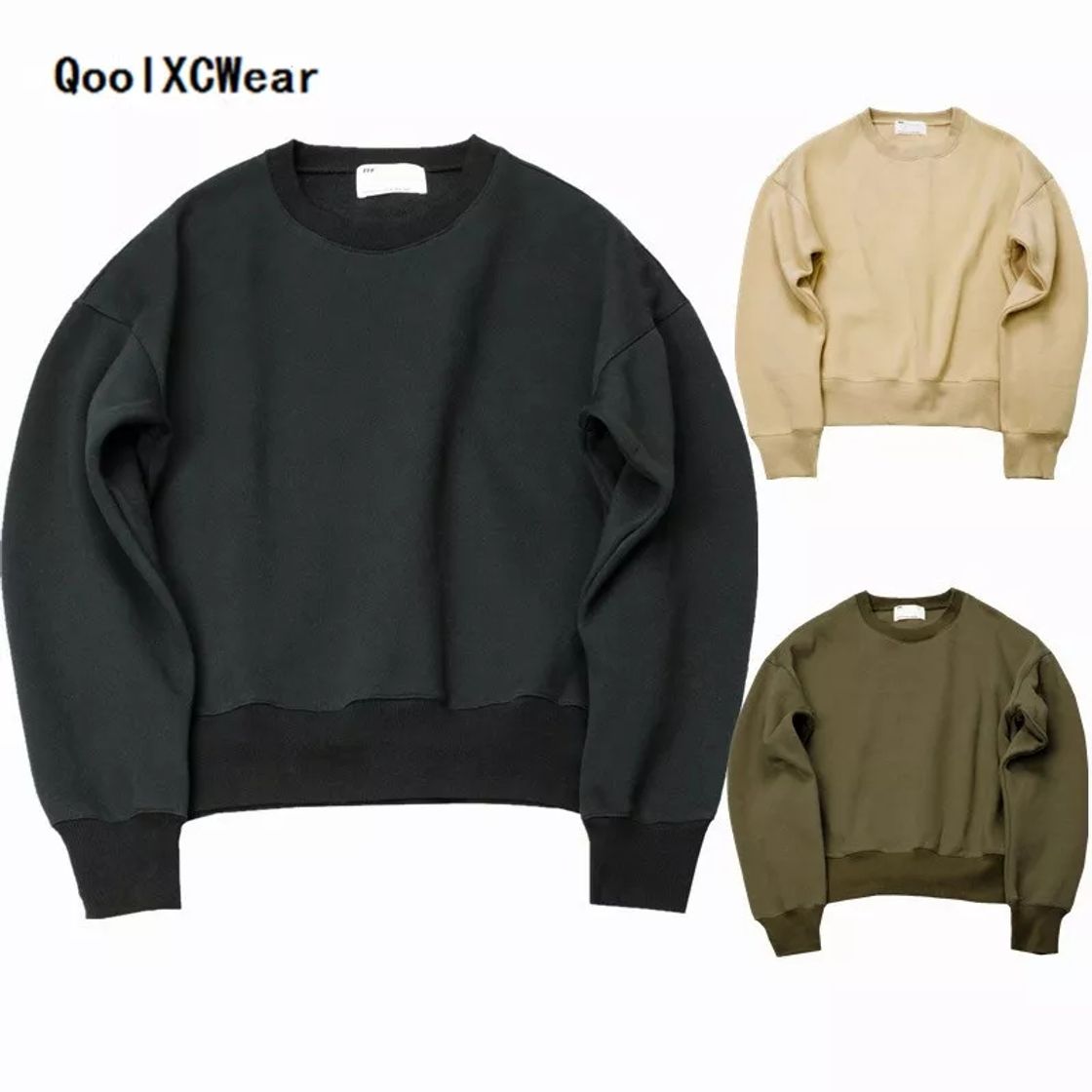 Sudadera boxy fit estilo yezzy