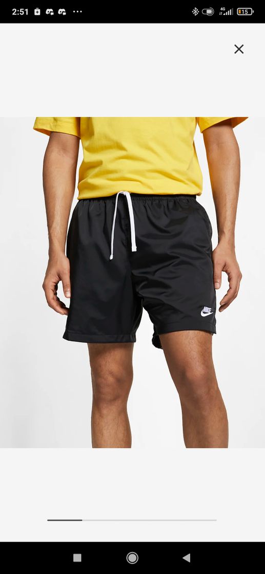 Moda Nike woven retro short